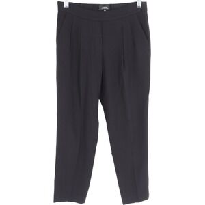 Babaton Cohen Pant Size 0 Black Pleated Tapered Dress Pants Japan Fabric Office